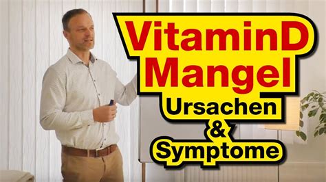 vitamin d mangel symptome mann